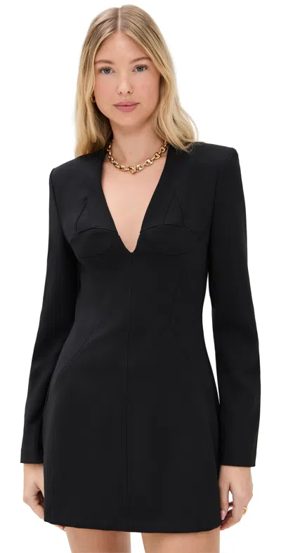 Black Halo Kenna Micro Mini Dress In Black