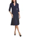 Black Halo Kensington Sheath Dress In Blue
