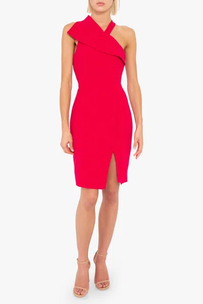 Black Halo Lakelyn Sheath In Red