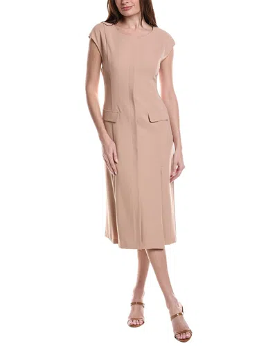 Black Halo Lali Midi Dress In White