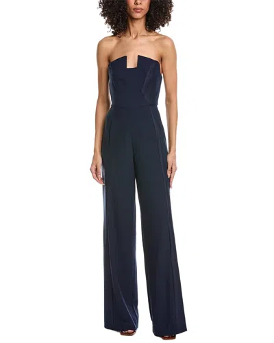 Black Halo Lena Jumpsuit In Navy