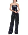 Black Halo Lena Sequin Jumpsuit In Black