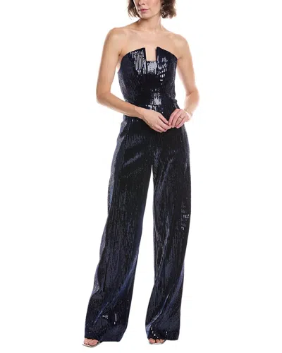 Black Halo Lena Sequin Jumpsuit In Black