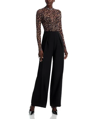 Black Halo Leonarda Jumpsuit In Animal Print