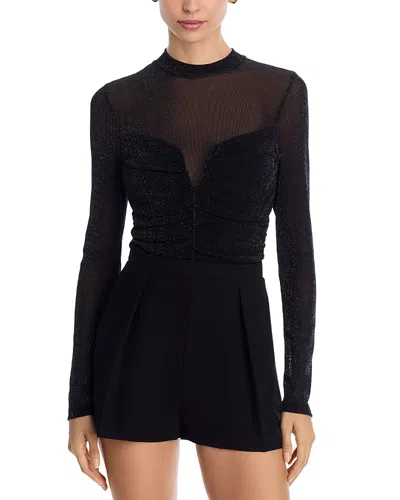 Black Halo Leonarda Playsuit Romper In Black