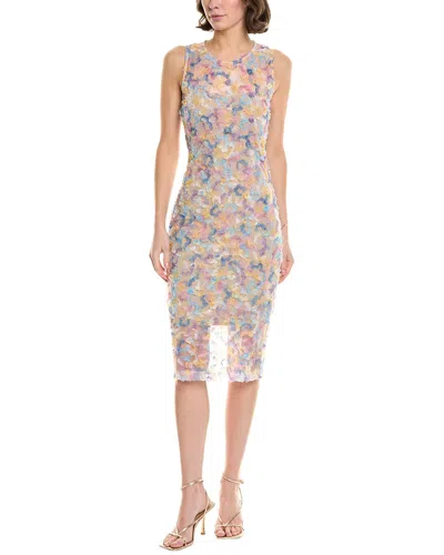 Black Halo Maddie Sheath Dress In Purple