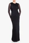 Black Halo Marika Maxi In Black