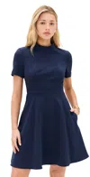 Black Halo Mayra Dress Pacific Blue In Pacific Blue
