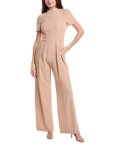 Black Halo Mayra Jumpsuit In Gold