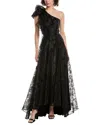 Black Halo Mirabella Gown In Black