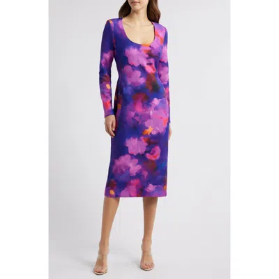 Black Halo Naylah Sheath Dress In Euphoric Harmony