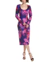 Black Halo Naylah Sheath Dress In Multi