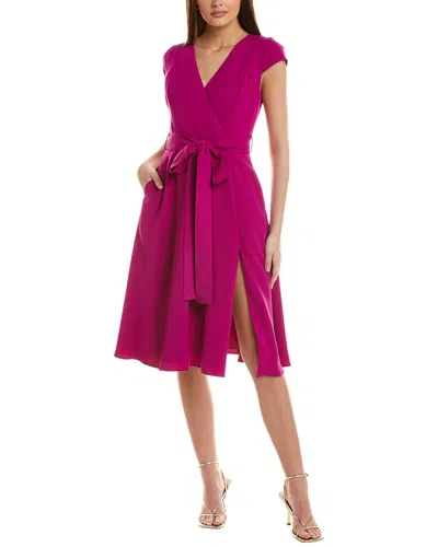 Black Halo Pandora Dress In Purple