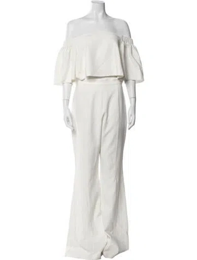Pre-owned Black Halo Pant Set In Neutrals