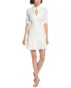 Black Halo Rami Mini Dress In White