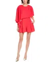 Black Halo Rayna Romper In Red