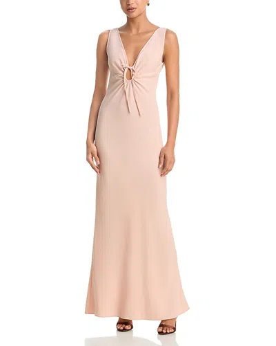 Black Halo Reese Maxi Dress In Pink