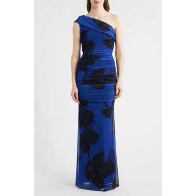 Black Halo Rosario Maxi Dress In Blue