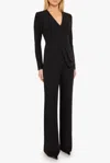 Black Halo Sinclair Jumpsuit In Black