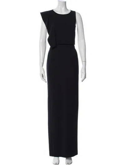 Pre-owned Black Halo Skirt Set In Black