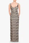 Black Halo Wilder Gown In Black