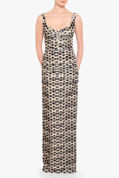 Black Halo Wilder Gown In Black