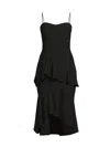 Black Halo Women's Barbados Crepe Dress In Black