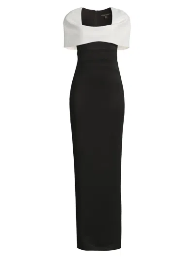 Black Halo Bernice Cb Gown In Black