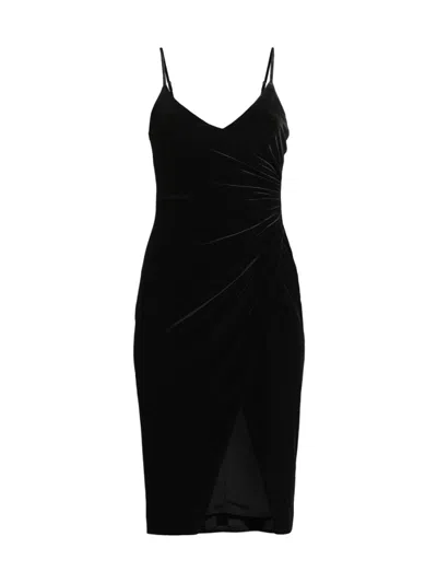 Black Halo Women's Bowery Spaghetti Strap Sheath Dress In Black