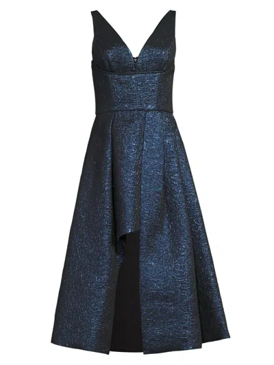 Black Halo Women's Eve Hilda Cocktail Dress In Blue