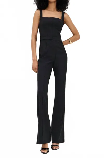 Black Halo Zorach Jumpsuit In Black