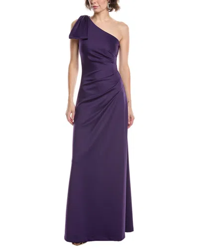 Black Halo Zyra Gown In Purple