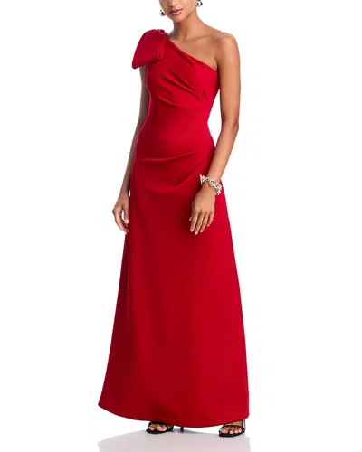 Black Halo Zyra Gown In Red