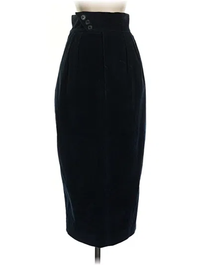 Pre-owned Black Iris Formal Skirt In Black