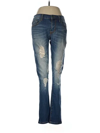 Pre-owned Black Jeans In Blue