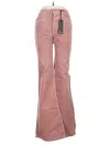 Black Label By C'est Toi Casual Pants In Pink