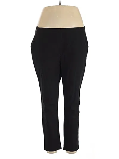 Pre-owned Black Label By Chico's Active Pants In Black