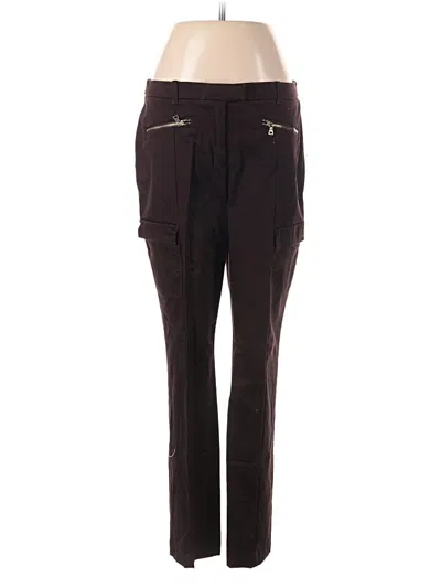 Pre-owned Black Label By Chico's Cargo Pants In Brown