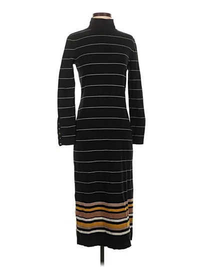 Pre-owned Black Label By Chico's Casual Dress In Black