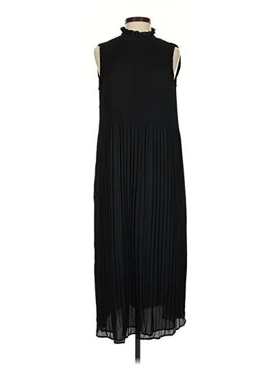 Pre-owned Black Label By Chico's Casual Dress In Black