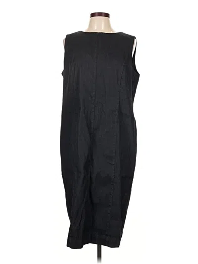 Pre-owned Black Label By Chico's Casual Dress In Black