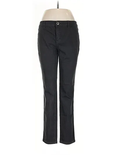 Pre-owned Black Label By Chico's Casual Pants In Black