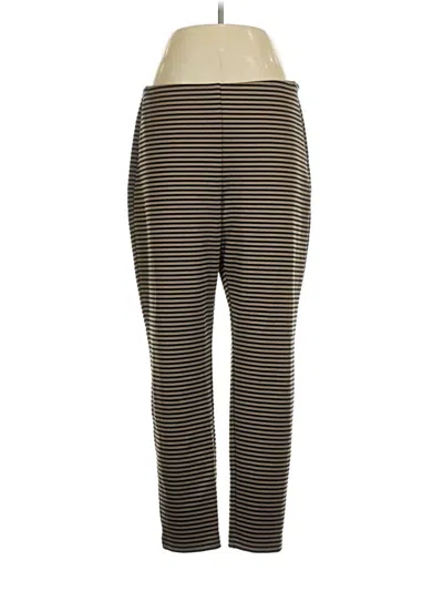 Pre-owned Black Label By Chico's Casual Pants In Gold