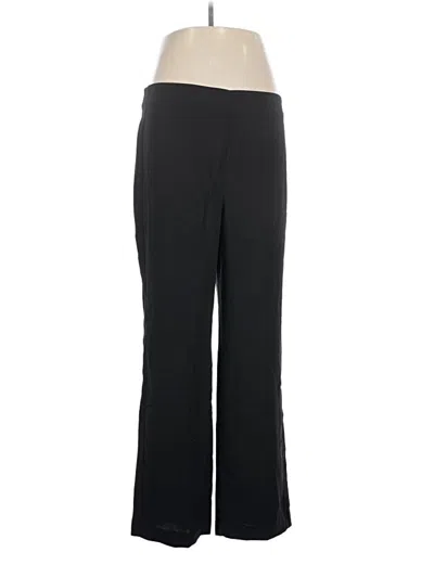 Pre-owned Black Label By Chico's Dress Pants In Black