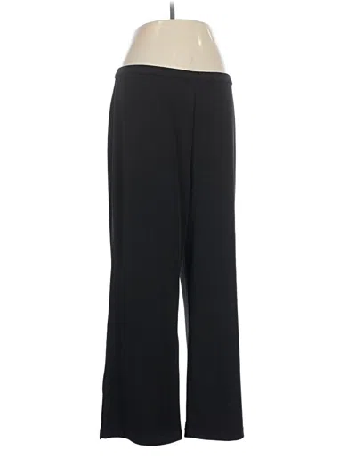 Pre-owned Black Label By Chico's Dress Pants In Black