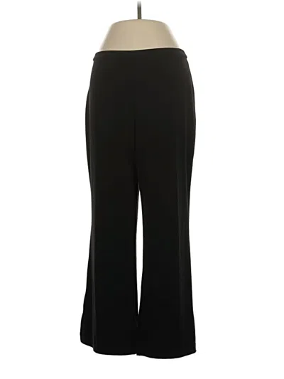 Pre-owned Black Label By Chico's Dress Pants In Black