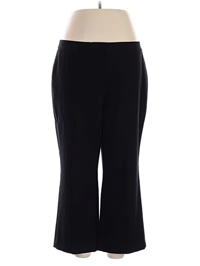 Pre-owned Black Label By Chico's Dress Pants In Black
