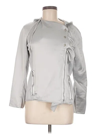 Pre-owned Black Label By Chico's Jacket In Gray