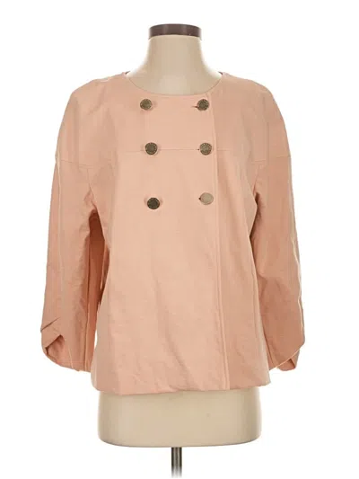 Pre-owned Black Label By Chico's Jacket In Pink