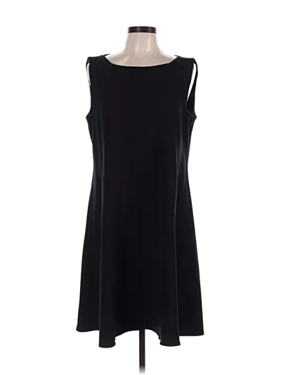 Pre-owned Black Label By Evan Picone Casual Dress In Black